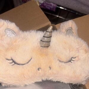 Plush Unicorn Sleep Mask -